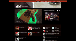 Desktop Screenshot of bellcustomguitars.com